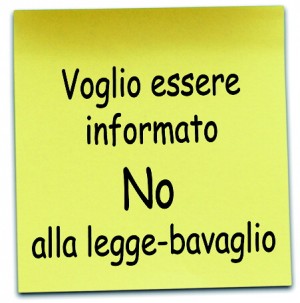 Contro la legge bavaglio