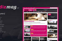 Indizmag Valid AMP Responsive Blogger Template