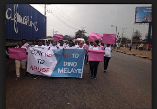 Lagos women protest Dino Melaye’s verbal assault on Oluremi Tinubu