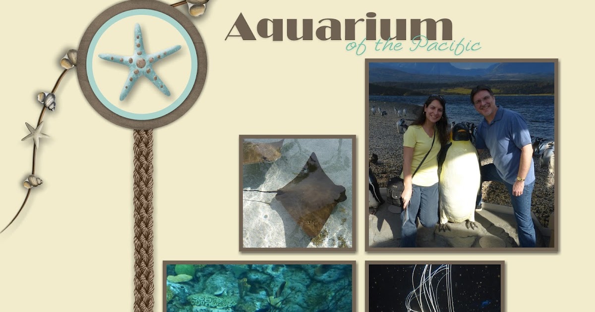 MyDiane Designs Aquarium Calendar Page
