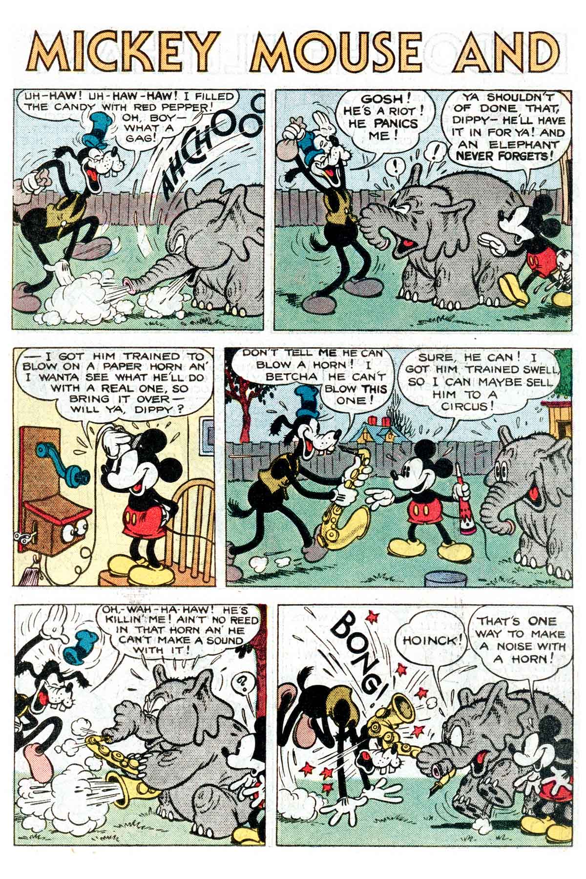 Read online Walt Disney's Mickey Mouse comic -  Issue #231 - 16
