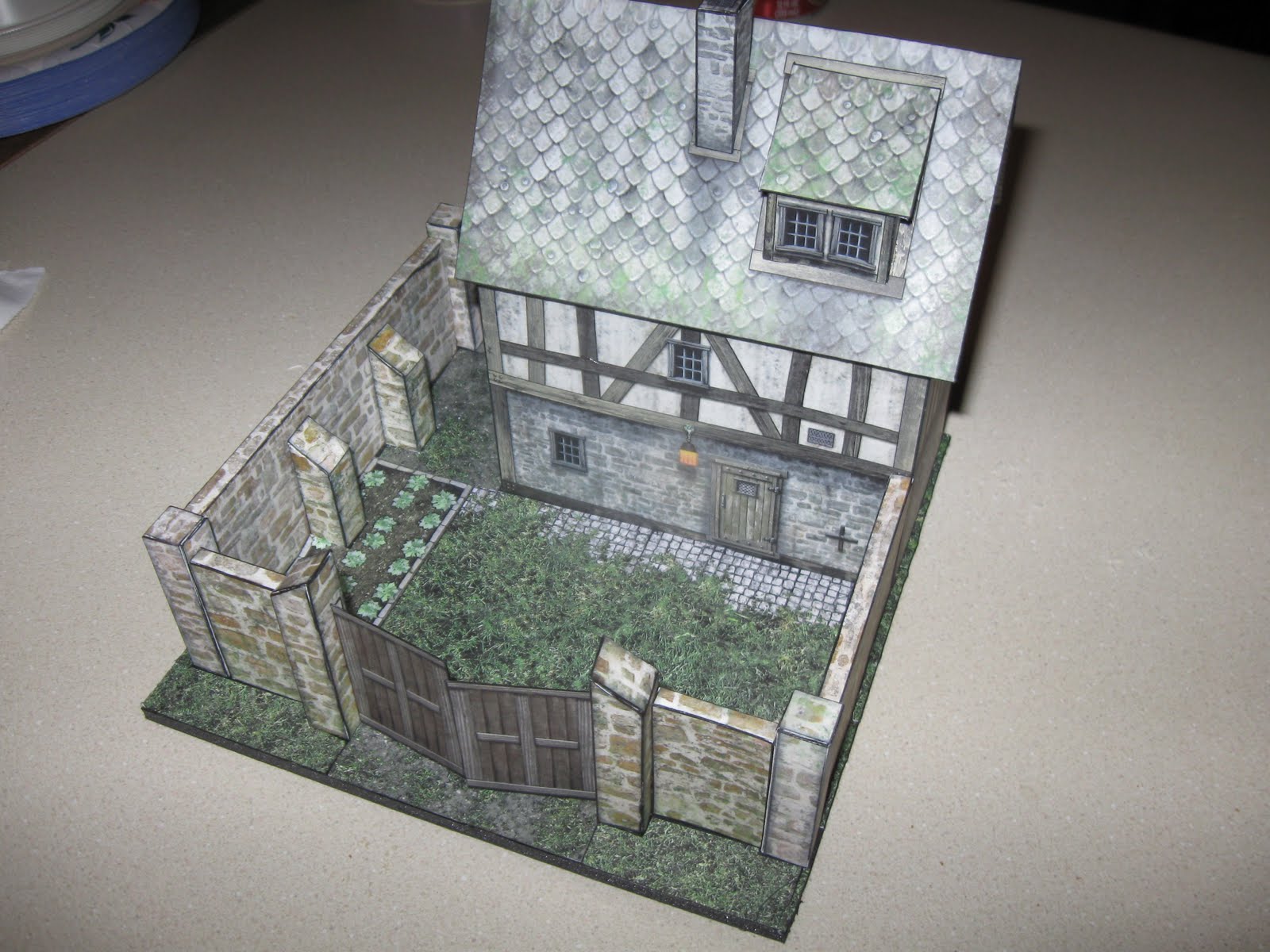 Doug's Cardstock Buildings from Dave Graffam