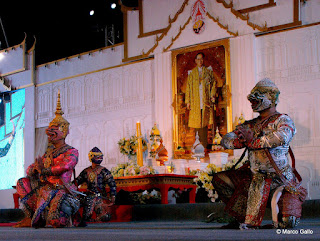 TEATRO DANZA KHON. COMPAÑÍA DEL TEATRO NACIONAL DE TAILANDIA. BANGKOK