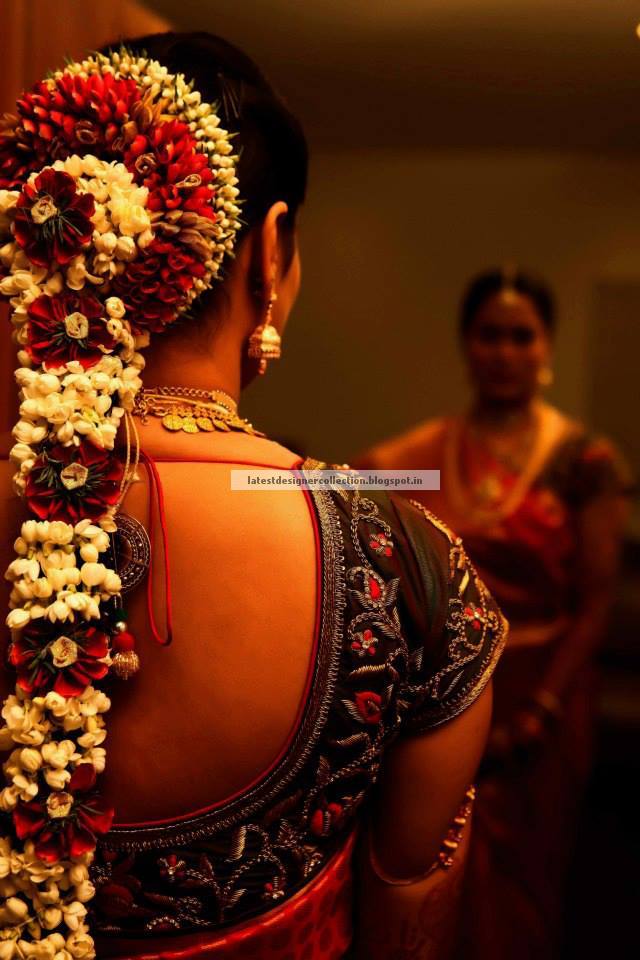 south indian wedding hair styles for long hair ~ latest