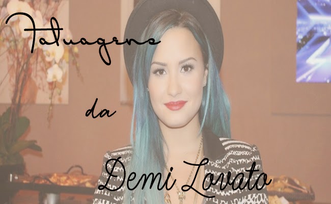 tatuagens da demi lovato