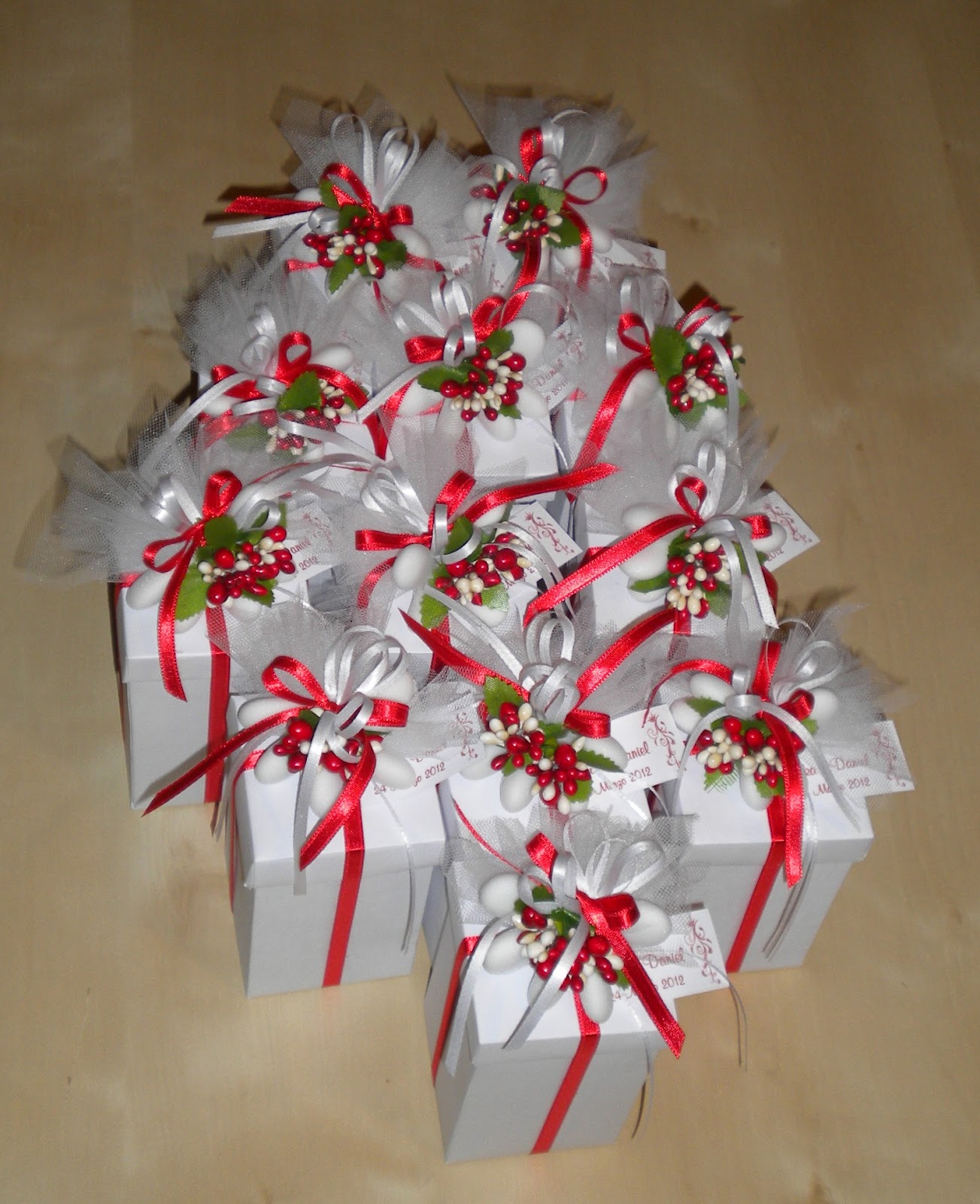 bijoux mariage scatola rossa