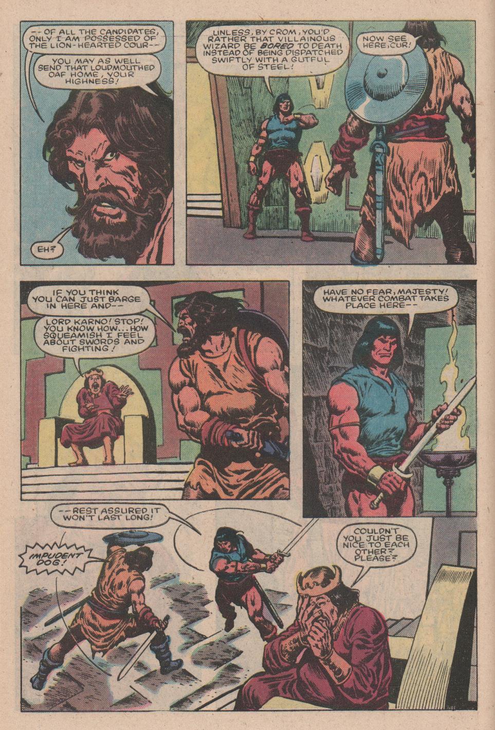 Read online Conan the Barbarian (1970) comic -  Issue #157 - 5