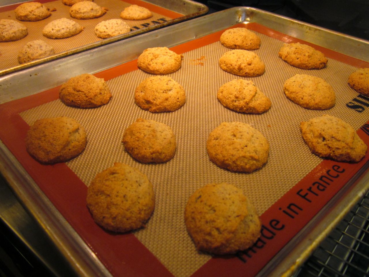Chez Vorax Experiments in cooking Hazelnut Almond Cookies