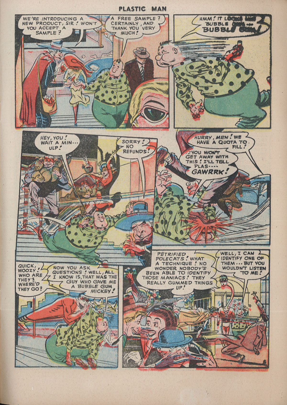 Read online Plastic Man (1943) comic -  Issue #11 - 19