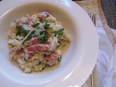 For the love of dinner: Ham and Parsley Risotto