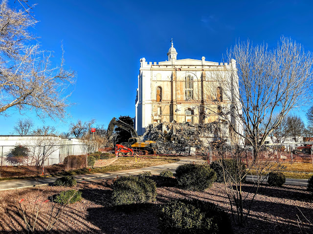 Walking Arizona: St George Temple Renovation, St George, Utah Walking Arizona: St George Temple Renovation, St George, Utah