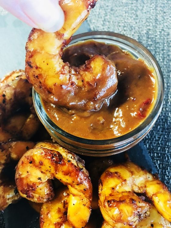 Smoked Shrimp with Thai Peanut Sauce is a unique blend of smoky, sweet, spicy, and salty flavors making it the perfect dinner or appetizer for any occasion