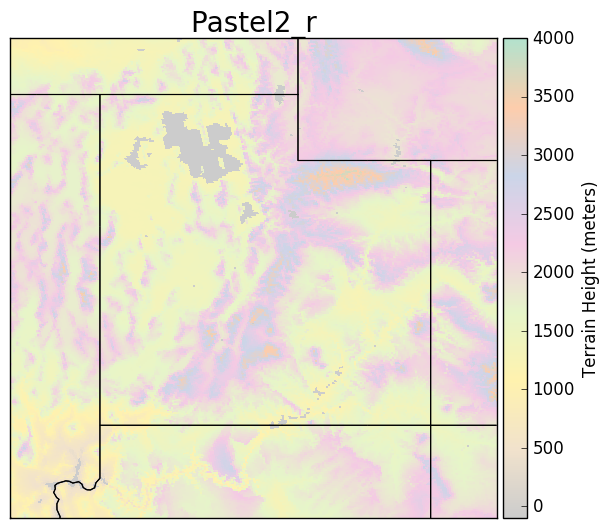 Brian Blaylock's Python Blog: python colormaps