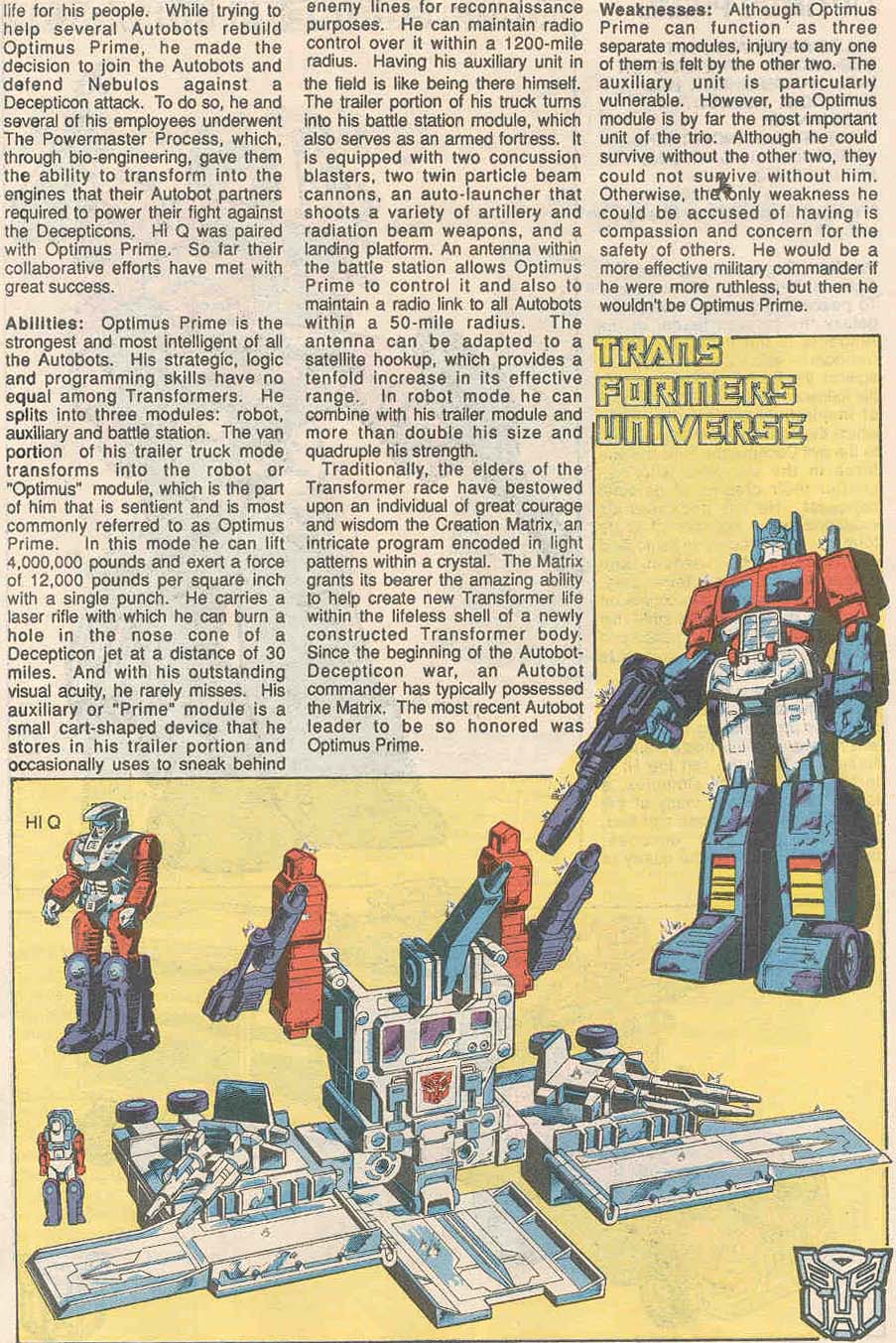 The Transformers (1984) issue 70 - Page 23