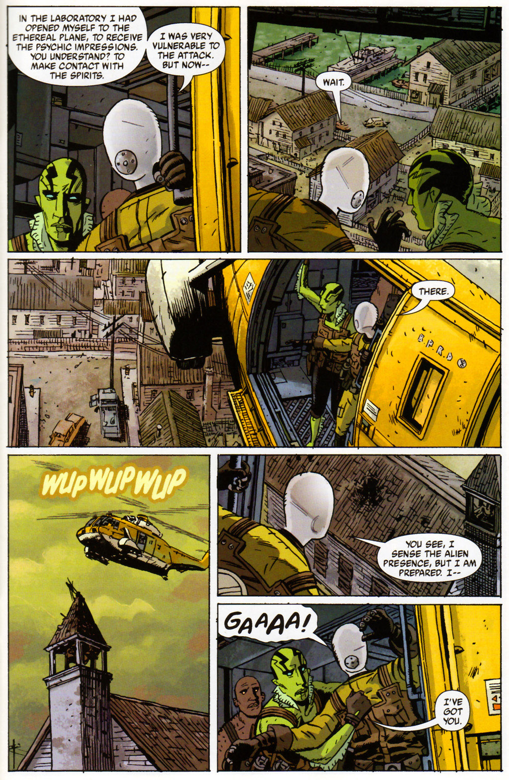 Read online B.P.R.D., Plague of Frogs comic -  Issue #2 - 10