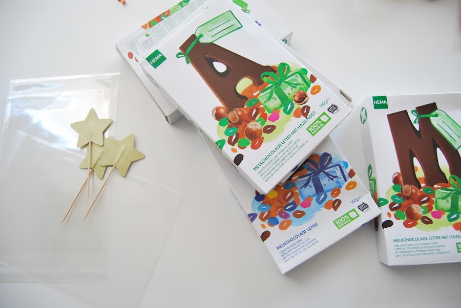 Letra de chocolate para regalar