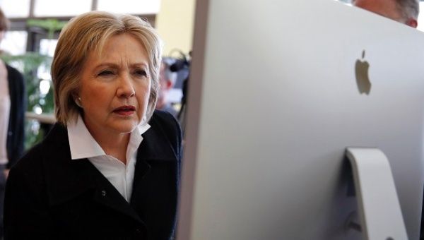 33,000 Clinton Emails Previously Claimed to Be "Missing" Now Found? Hillary%2Bon%2BComputer