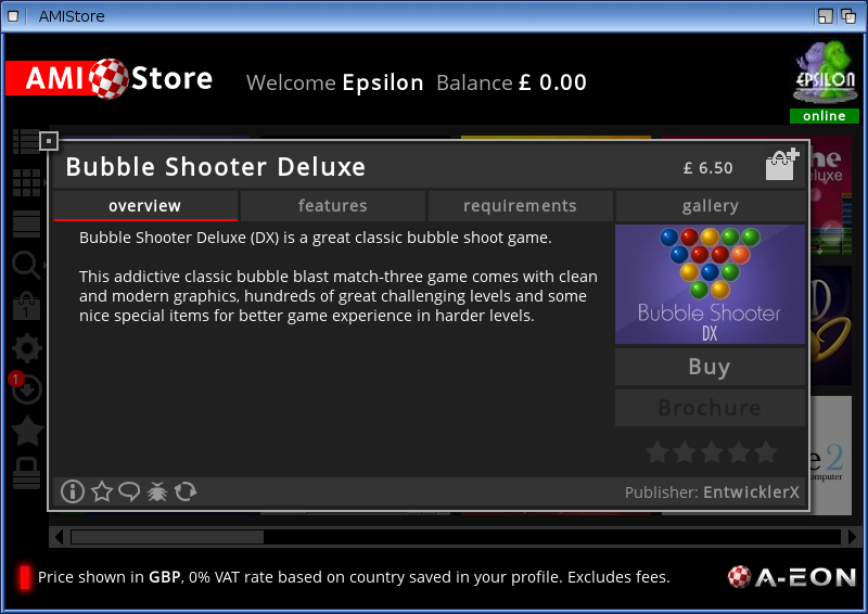 Comprar o Bubble Shooter Deluxe : PC & XBOX