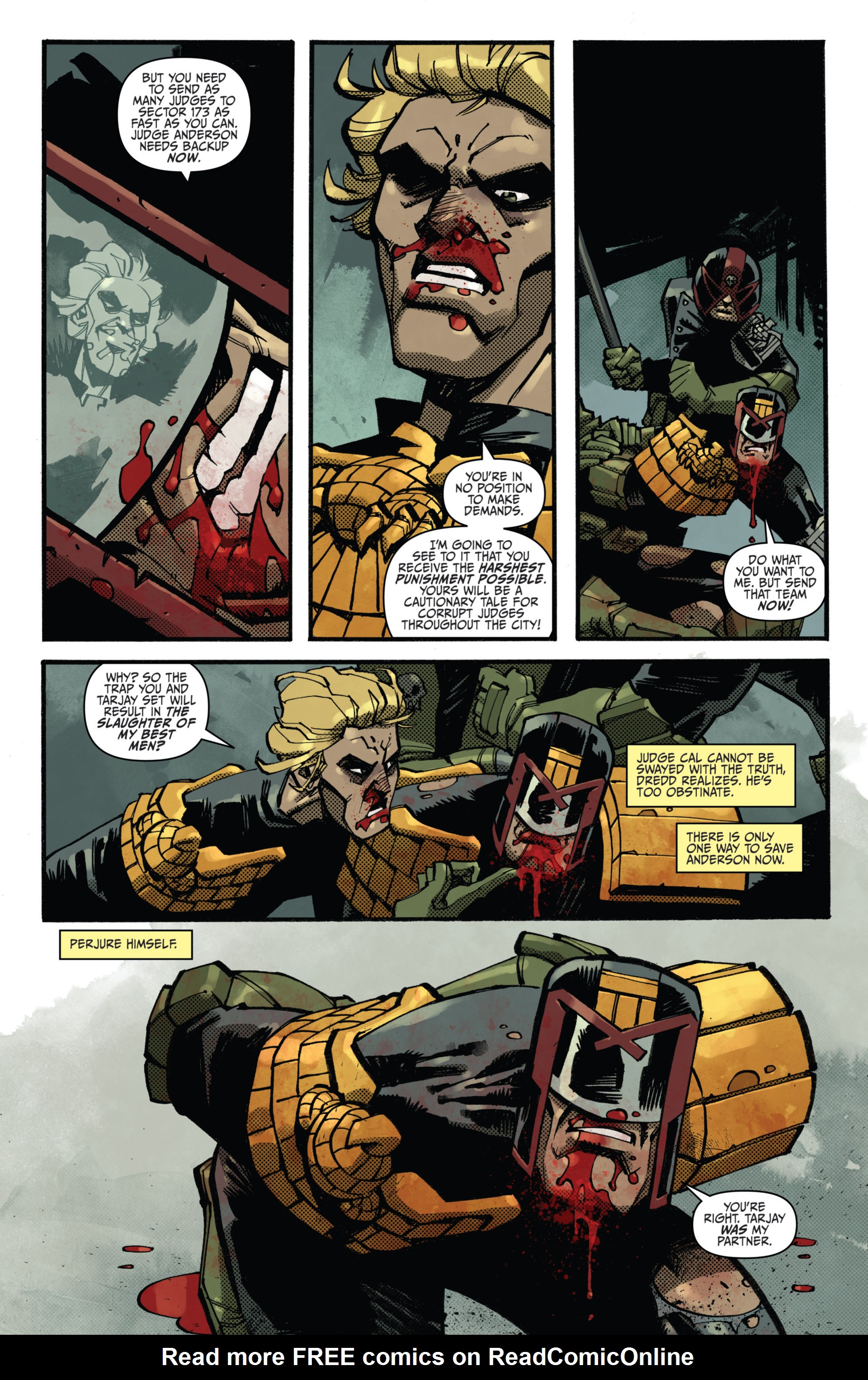 Read online Judge Dredd (2012) comic -  Issue #16 - 4