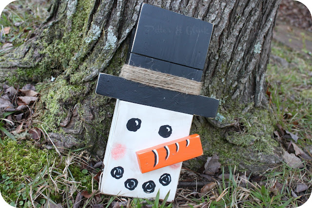 Guest Post   Scrap Wood Snowman