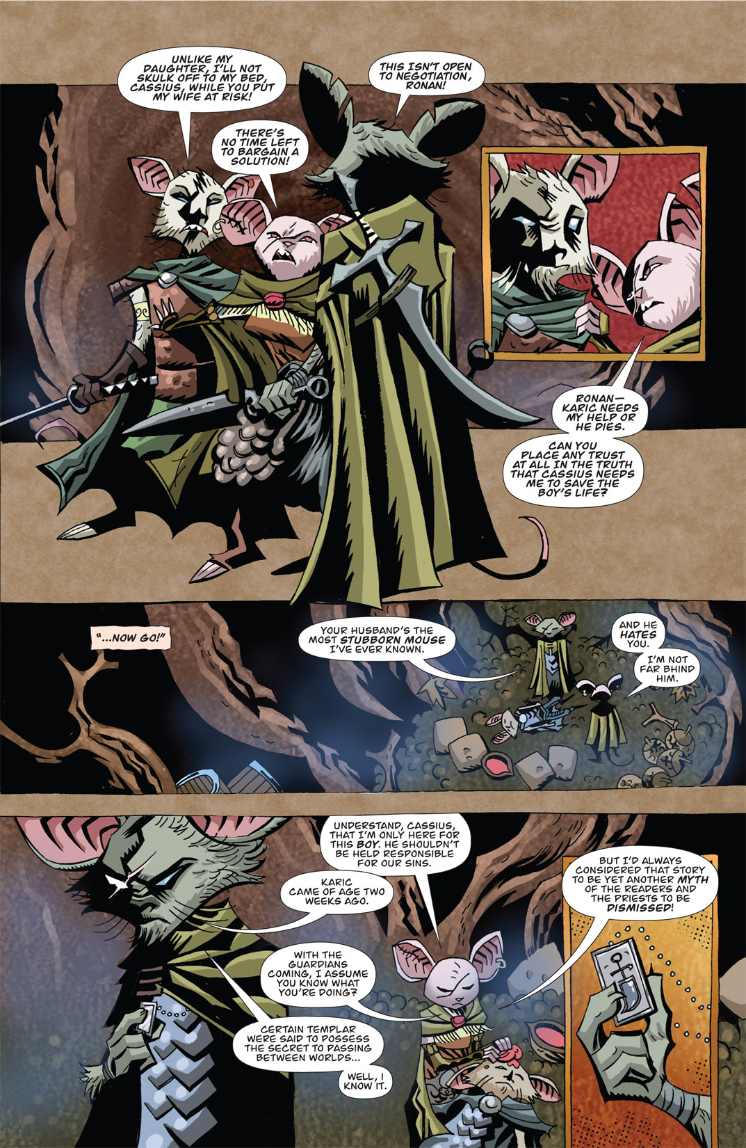 Read online The Mice Templar Volume 3: A Midwinter Night's Dream comic -  Issue #1 - 11