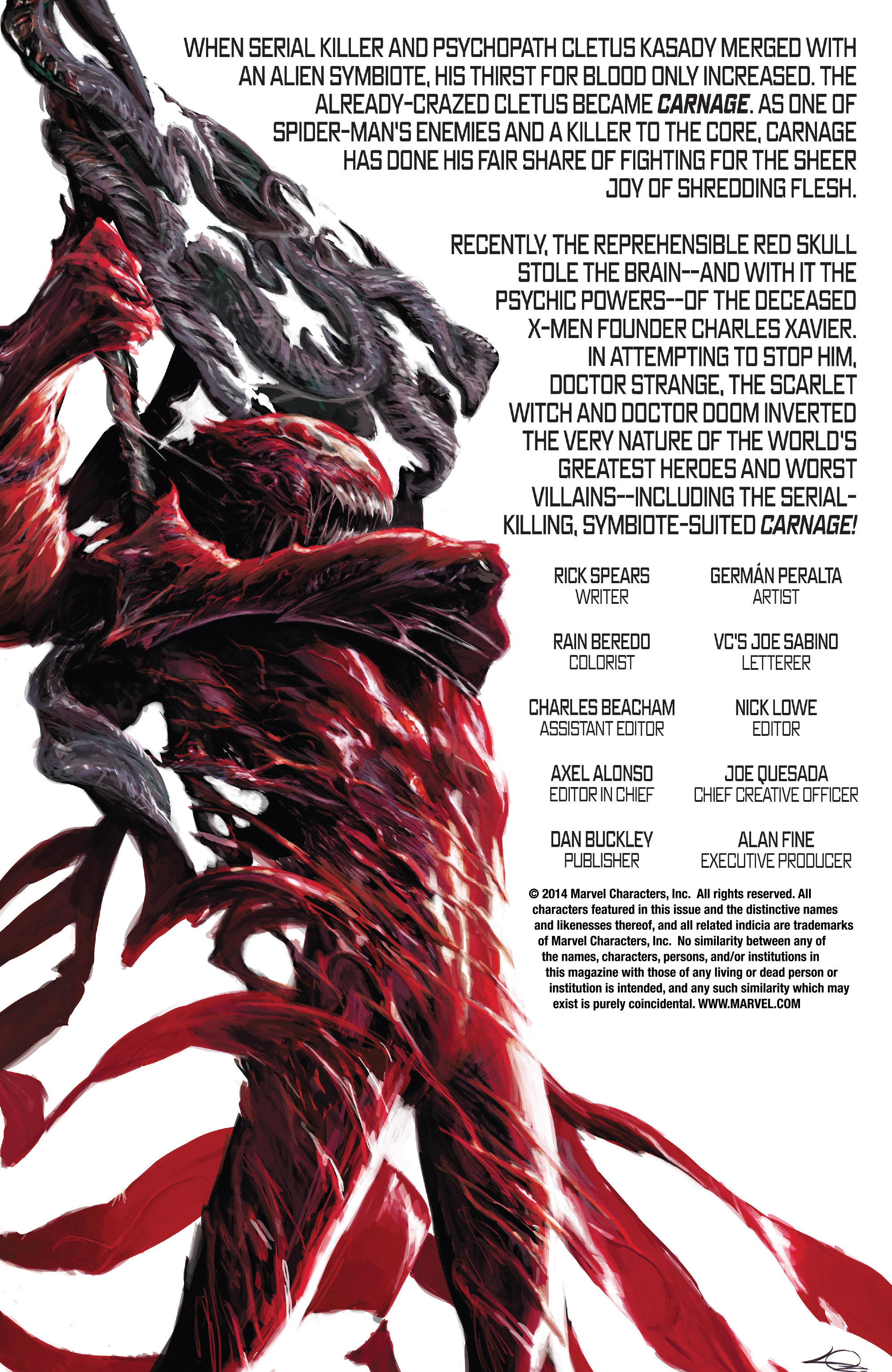 Read online AXIS: Carnage comic -  Issue #1 - 2