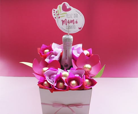 Flores y chocolate para Mamá en su día???? | PartyPop DIY