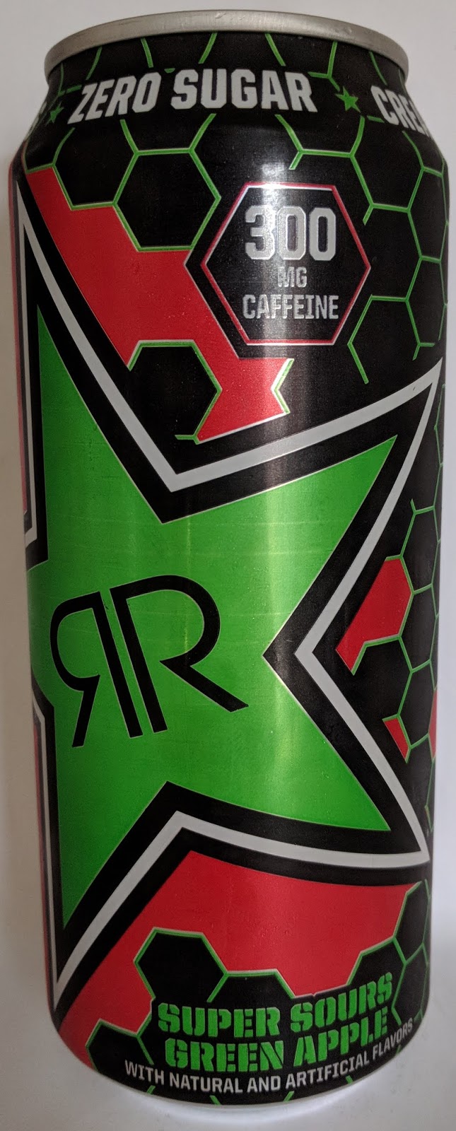 Caffeine King: Rockstar Xdurance Super Sours Green Apple Energy Drink ...