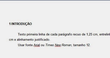 Regras abnt paragrafo Regras abnt paragrafo