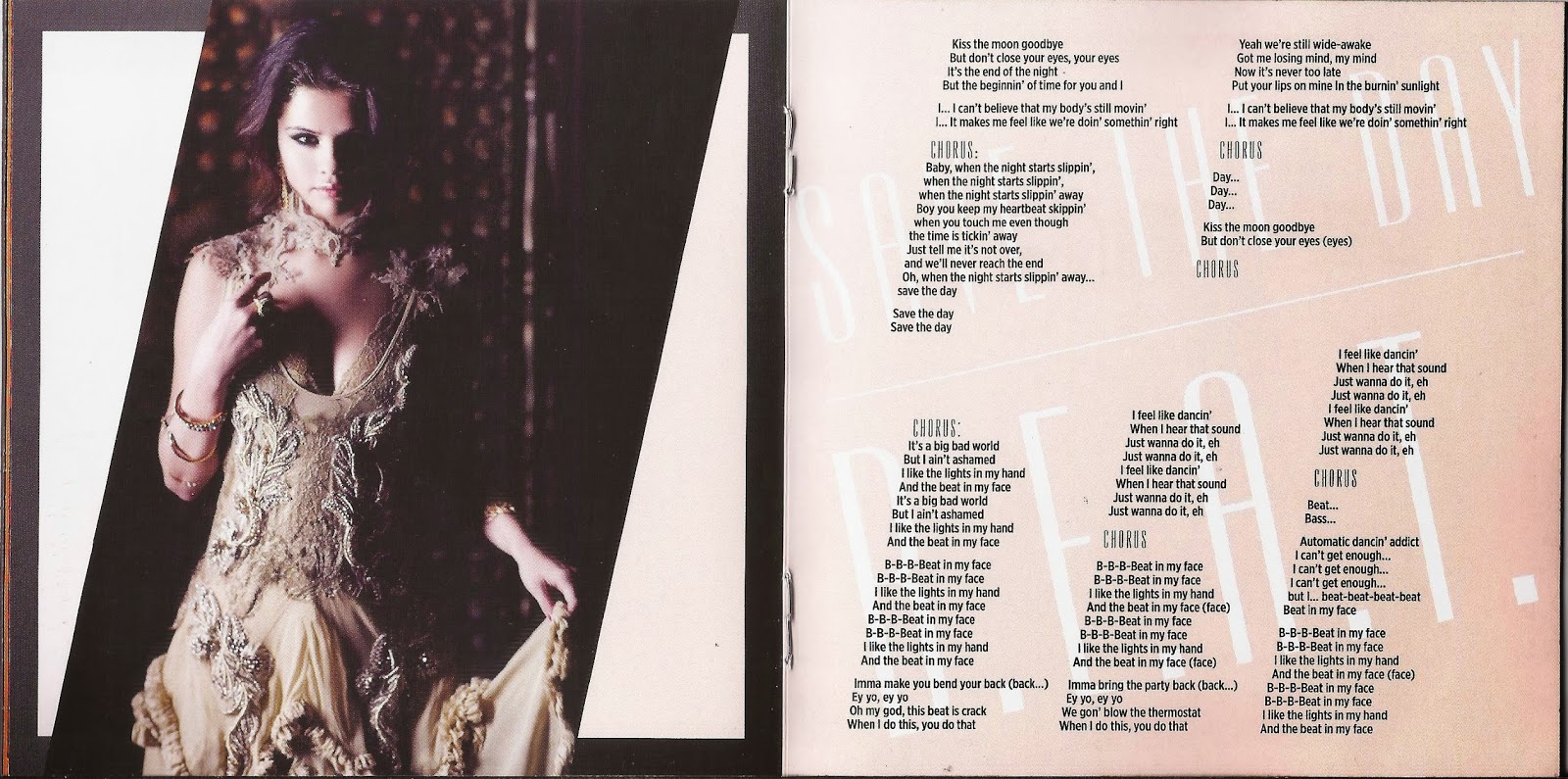 Encarte: Selena Gomez - Stars Dance 