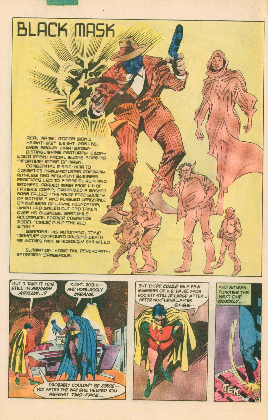Read online Detective Comics (1937) comic -  Issue #566 - 7