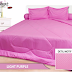 HARGA SPREI MY LOVE FULL HEART LIGHT PURPLE 160 X 200 | WONGPASAR GROSIR