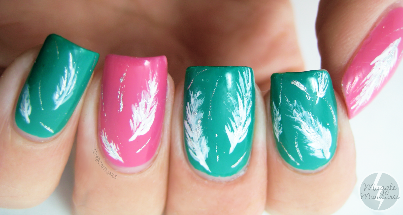 Feather Nail Art Designs: 10 Beautiful Ideas to Try - wide 6