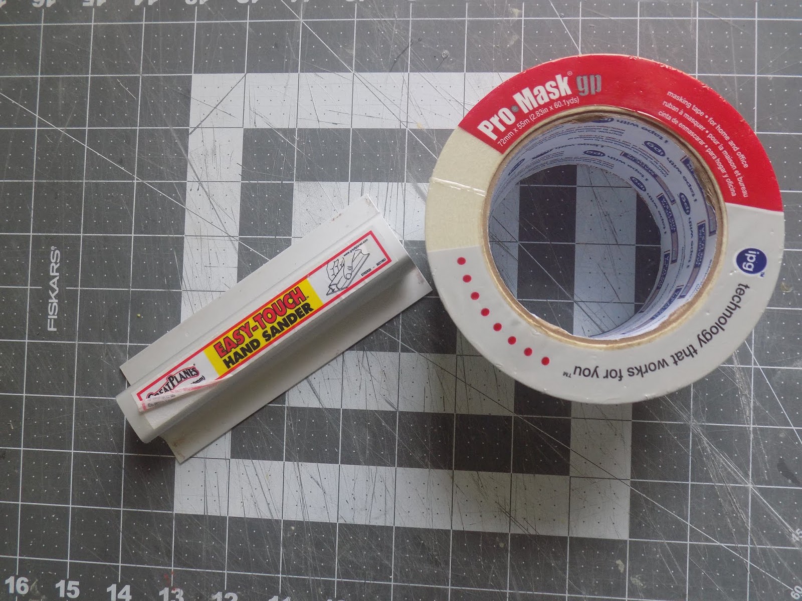 The Rocket N00b Sanding Block Pro Tip