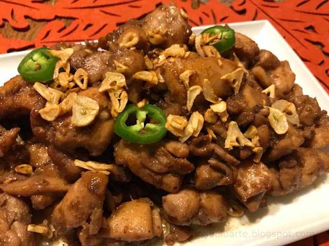 Casa Baluarte Filipino Recipes: Chicken Salpicao