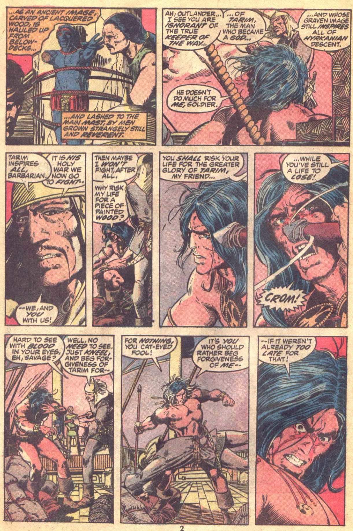 Read online Conan the Barbarian (1970) comic -  Issue #19 - 3