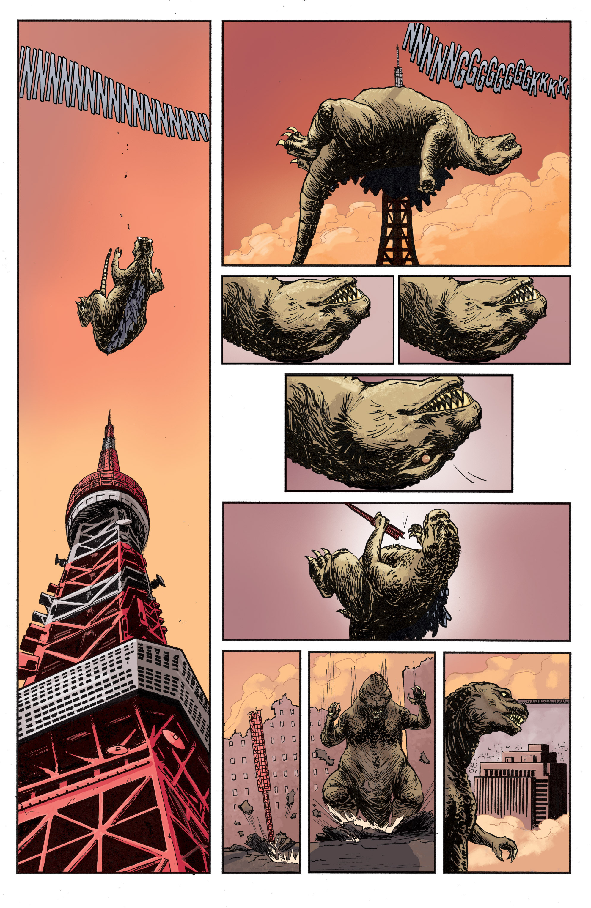 Read online Godzilla in Hell (2015) comic -  Issue #4 - 8
