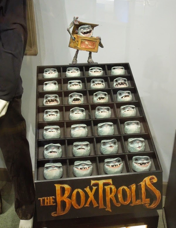 The Boxtrolls stop-motion faces