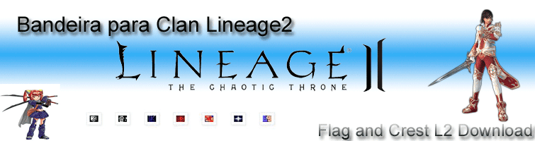 Bandeira de Clan L2 - Lineage2 Crest