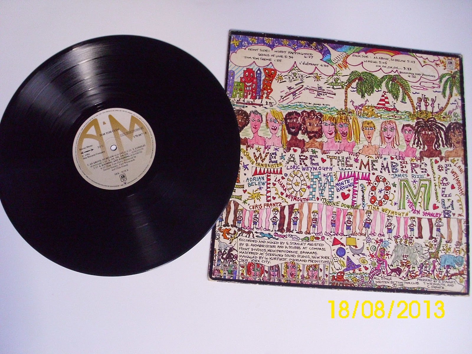 ARQUIVOS TIO SAM TOM TOM CLUB 1981 LP