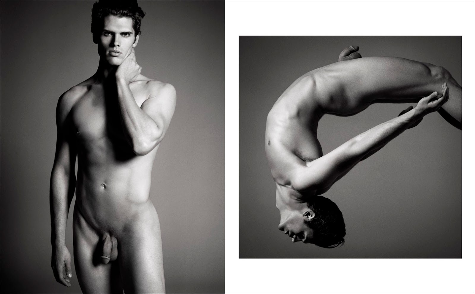 Brian Shimansky: Male Model.