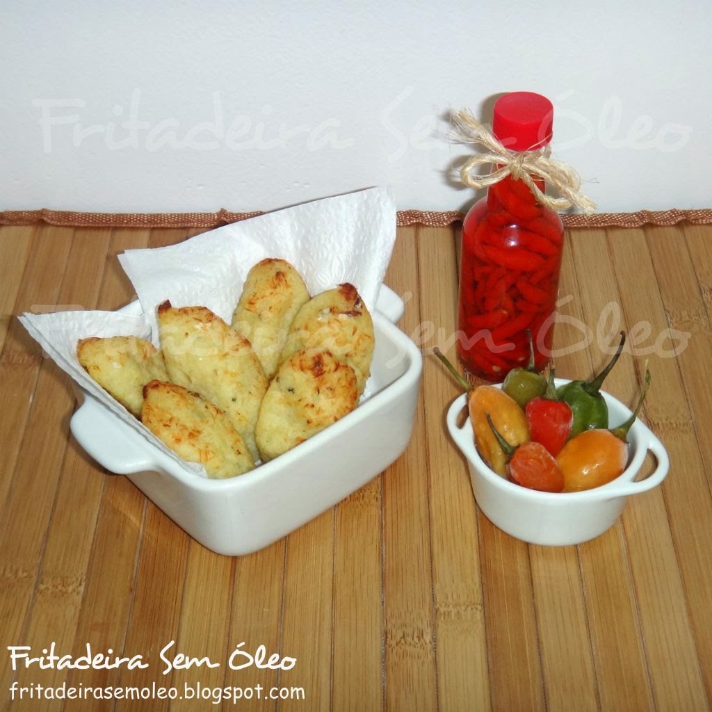 Bolinhos de Bacalhau na AirFryer Fritadeira sem Óleo Receitas AirFryer