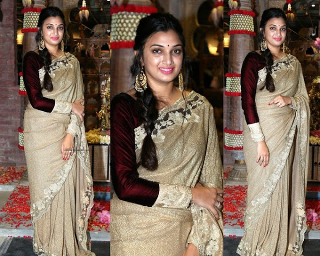 Director Surender Reddy Wife Designer Sari