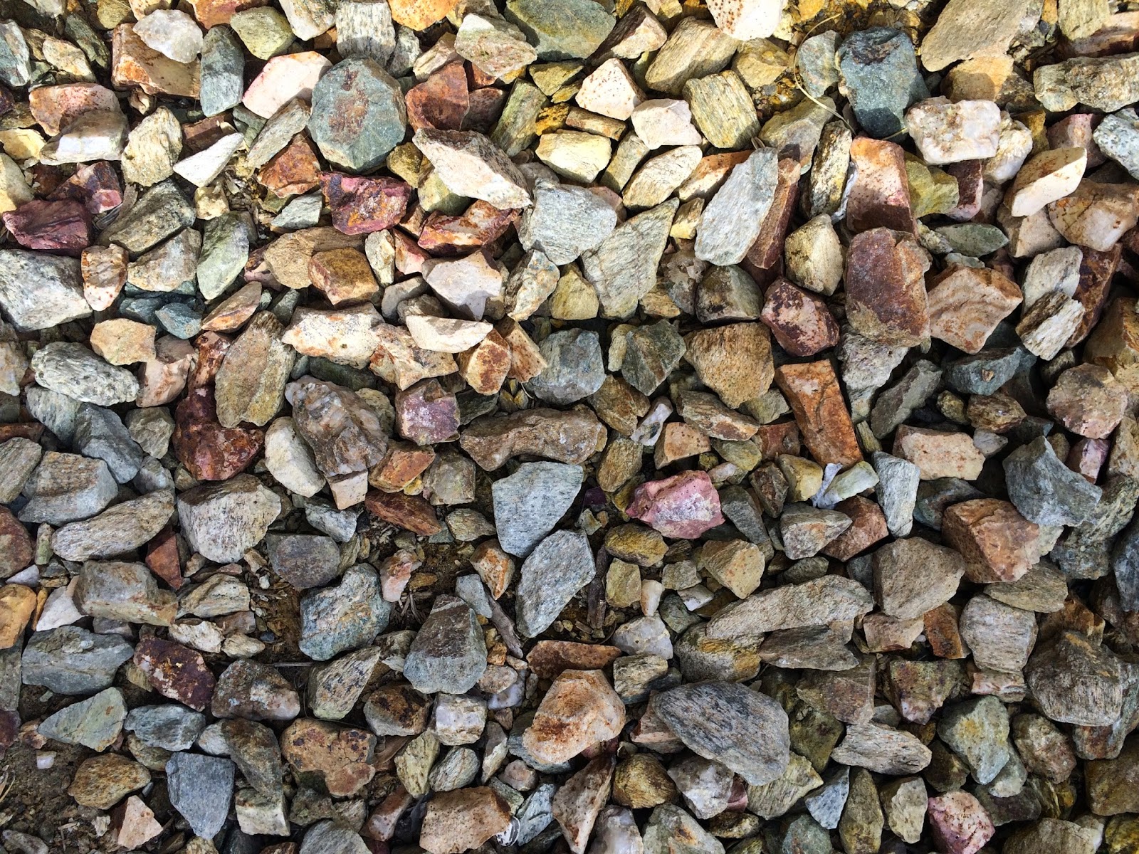 Mixed Rock Light Brown and Red Texture