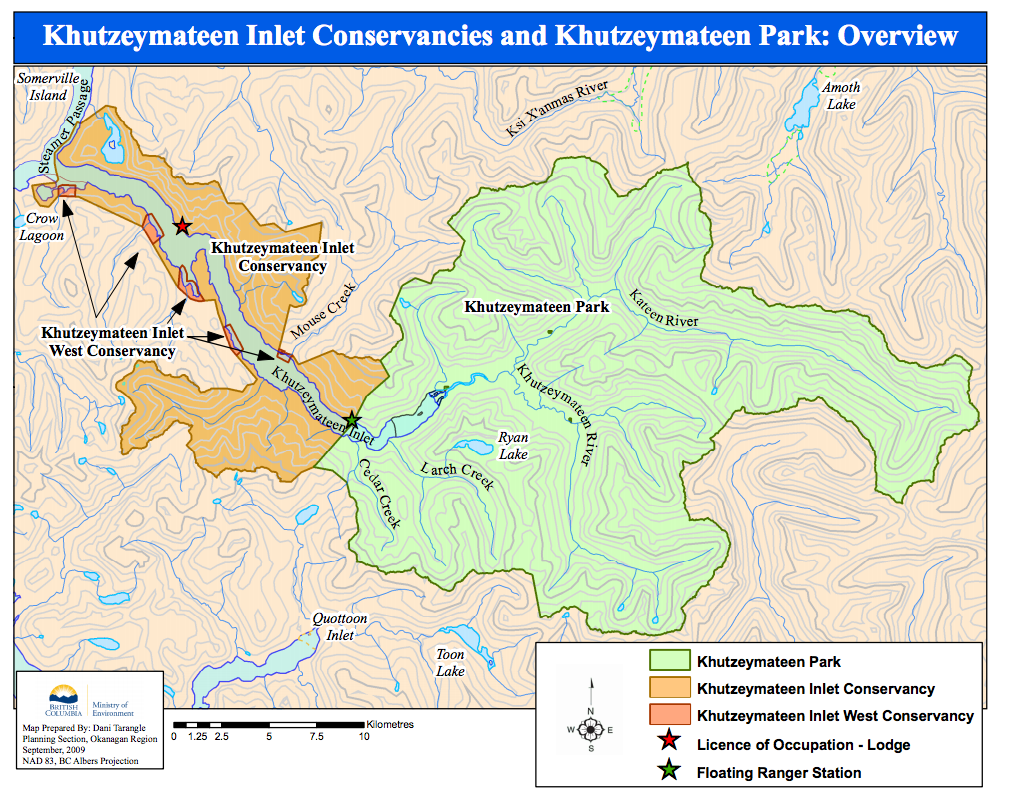 when you arrive in the khutzeymateen inlet all visitors are required to register at the floating ranger station green star on map above photo below when you arrive in the khutzeymateen inlet all visitors are required to register at the floating ranger station green star on map above photo below