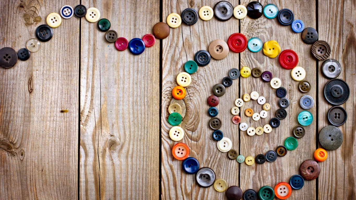 Colorful Buttons HD Wallpaper - HD Wallpapers - 9to5Wallpapers
