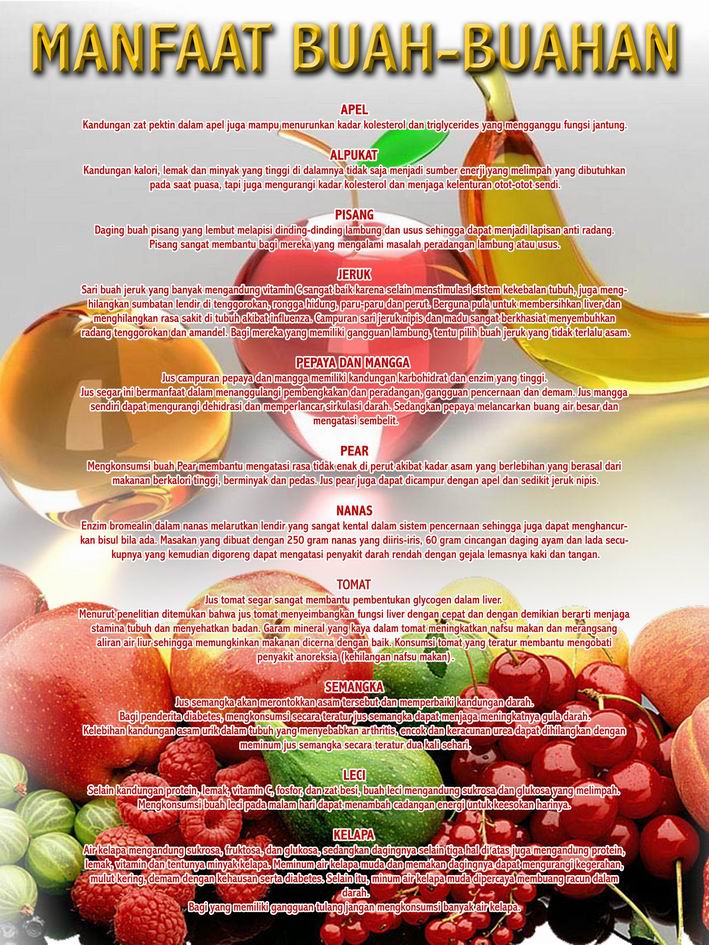 CLiD Production Poster Juice &amp; Buahbuahan. request