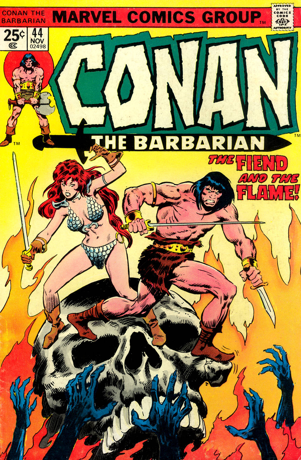 Read online Conan the Barbarian (1970) comic -  Issue #44 - 1