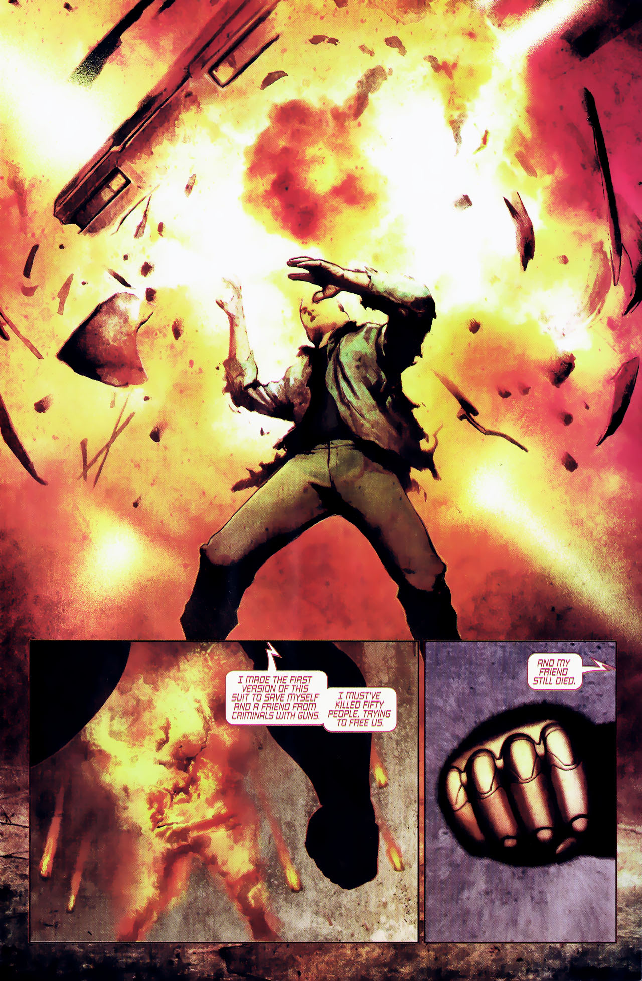 Read online Iron Man: Extremis Director's Cut comic -  Issue #6 - 7