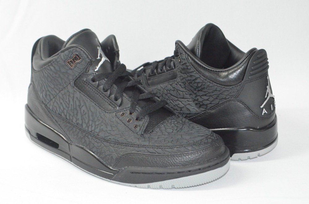 jordan 3 black flip